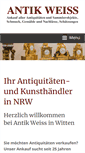 Mobile Screenshot of antik-ankauf-schaetzungen.de